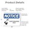Signmission Safety Culture Sign, 10 in Width, Plastic, Rectangle OS-2PACK-NS-P-710-L-13214 - alternate 5
